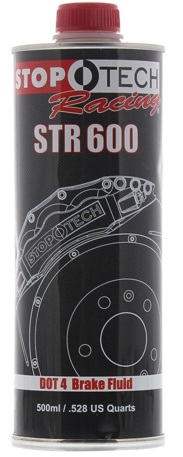 StopTech 600F Dot-4 Racing Brake Fluid 500 ml. - Click Image to Close